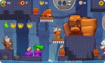 丛林世界奔跑角色