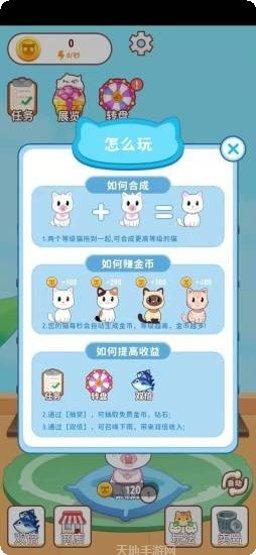 猫咪小屋合成喵喵玩法介绍