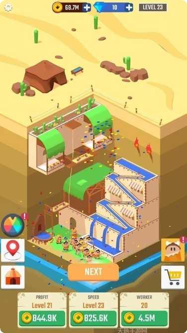 闲置挖掘机3D破解版