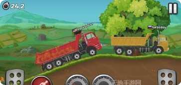卡车赛车越野爬坡模拟