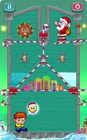 圣诞老人滑轮车挑战