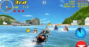 水上摩托冠军赛3D攻略