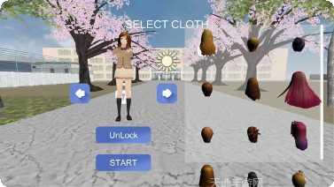 女子学校沙盒模拟器玩法