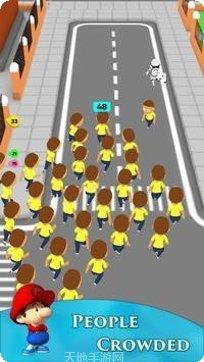 人群跑步城市挑战