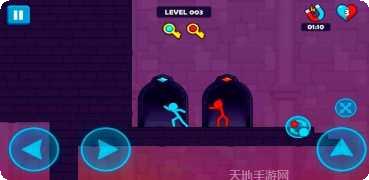 红与蓝火柴人挑战