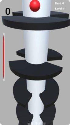 螺旋跳球3D游戏攻略