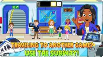 我的城市滑雪圣地玩法