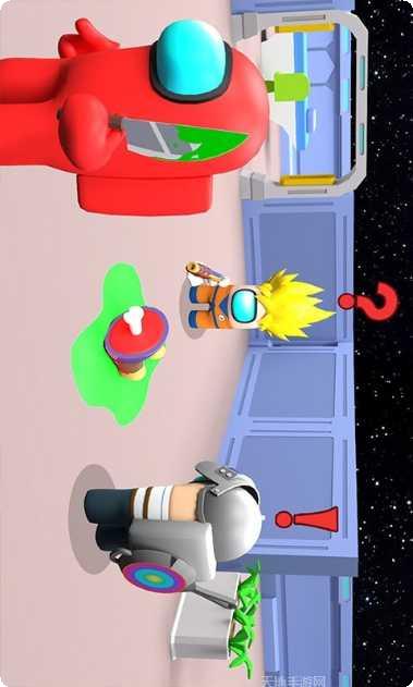 太空狼人吃鸡大作战玩法