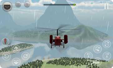 模拟直升机救援操作