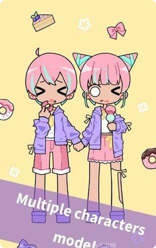 可爱女孩化妆师换装挑战