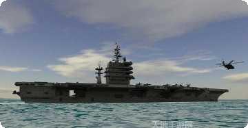 航空母舰直升机模拟任务