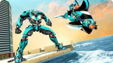 鲨鱼变形金刚大战攻略