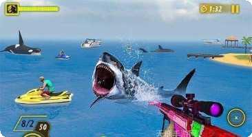 鲨鱼狩猎模拟器游戏下载