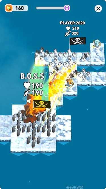 企鹅筏挑战赛玩法