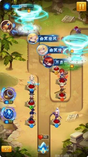 塔防召唤英雄搭配