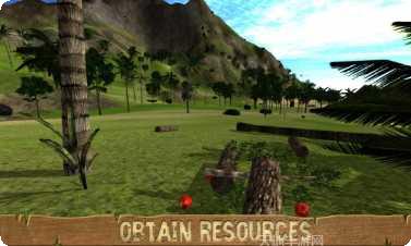 无人岛求生资源获取