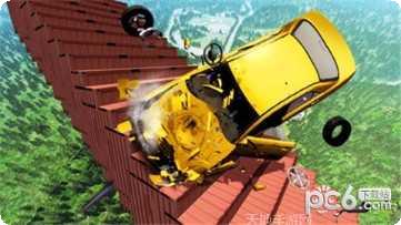 死亡楼梯车祸模拟器玩法