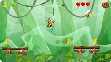 丛林猴子闯关技巧