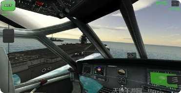 航空母舰直升机战斗模拟