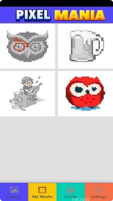 像素粉末涂色好玩吗