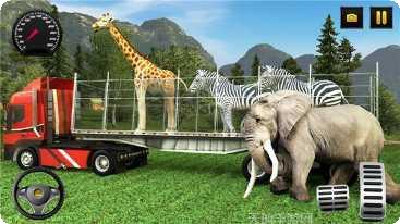 农场动物卡车驾驶任务