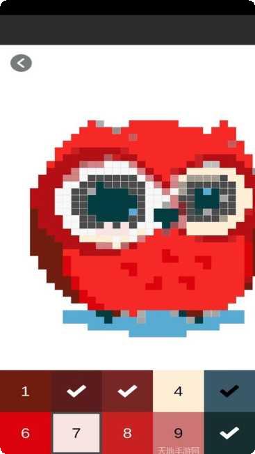 像素粉末涂色游戏技巧
