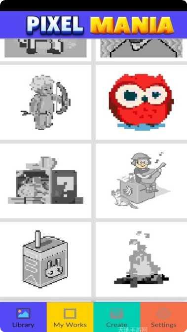 像素粉末涂色游戏下载