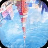 泡沫冬景可爱的圣诞礼物