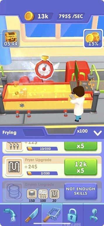 薯片制作工厂玩法介绍