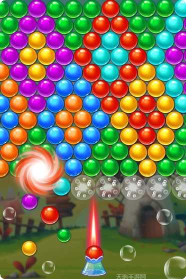 欢乐泡泡球游戏玩法