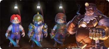 挖掘与地下城玩法