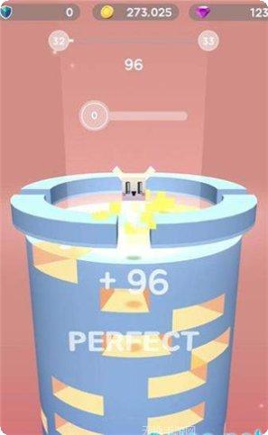 跳跳球一跃而下攻略