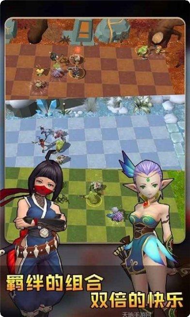 疯狂连萌自走棋玩法