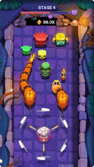 旋转大师飞刀奶奶游戏技巧