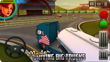 美国城市大卡车3D游戏