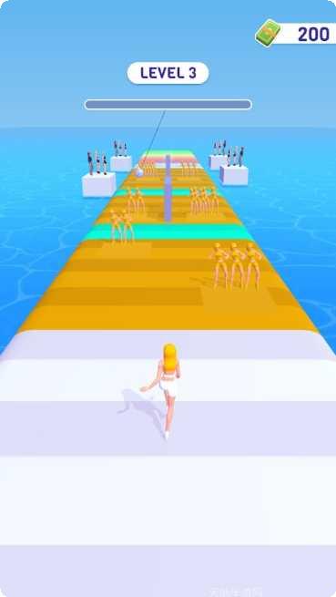 小姐姐阶梯酷跑游戏攻略