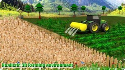 农场拖拉机耕地体验