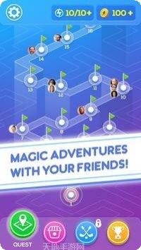 魔法迷你高尔夫技巧