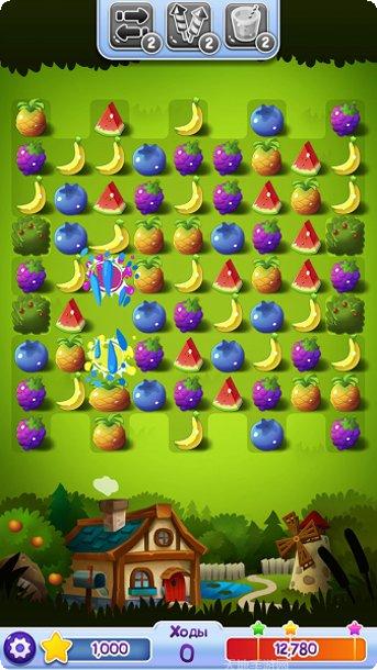 水果消消乐如何快速合成西瓜