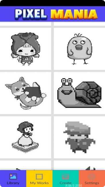 像素粉末涂色技巧