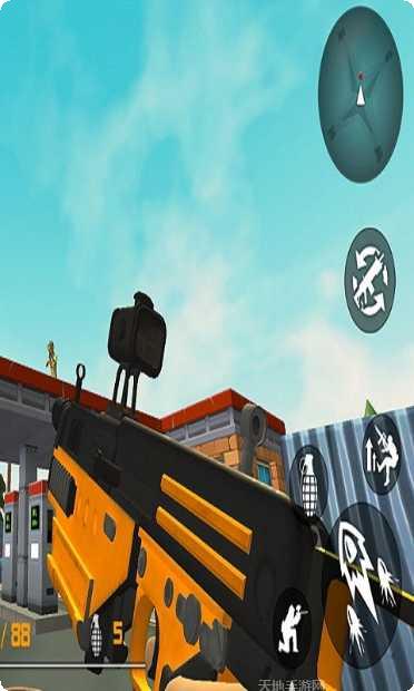 都市生活模拟3D建筑布局