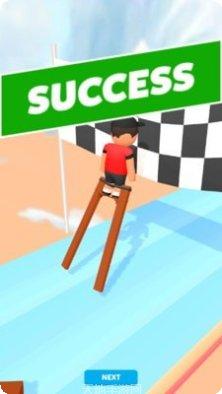 高跟大长腿跑酷挑战