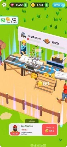 空闲木材厂大亨游戏攻略