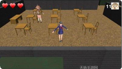 高中女生对抗游戏角色