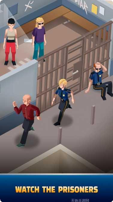 警察局建设者游戏玩法