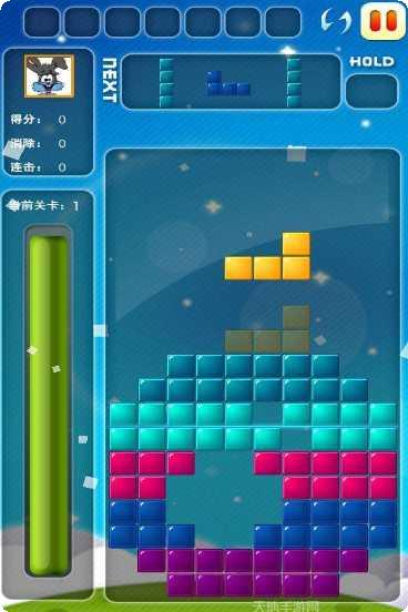 俄罗斯方块彩色版攻略