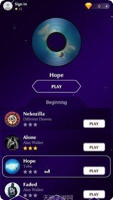 节奏舞台音乐选择