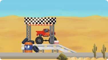 越野赛车竞速比赛视频