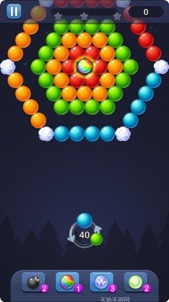 彩色泡泡球游戏下载