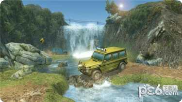 越野吉普车特技竞速比赛